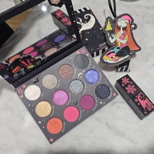 ColourPop The Nightmare Before Christmas Eye Shadow Palette & Sally Lipstick New